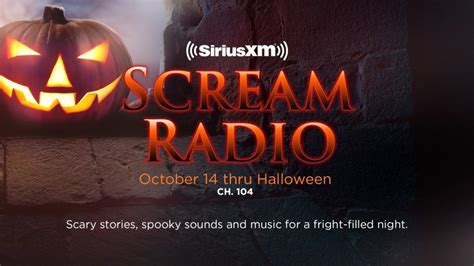 siriusxm.ca holloween chanel|scream radio sirius xm.